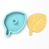 Tropical Leaf Cookie Cutter | Stamp | Stencil #2