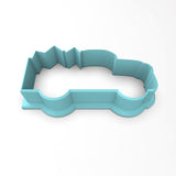 Truck with Fireworks Cookie Cutter | Stamp | Stencil #1