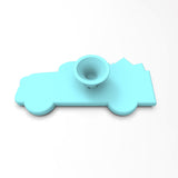 Truck with Fireworks Cookie Cutter | Stamp | Stencil #1