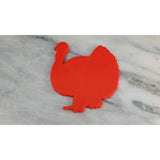 Turkey Cookie Cutter Outline #1 - Letters/ Numbers/ Shapes