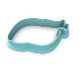 Turkey Cookie Cutter Outline & Stamp Xmas / Winter / NYE Cookie Cutter Lady 2 Inch Small Cupcake Cutter Only No