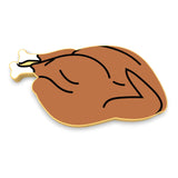 Turkey Cookie Cutter Outline & Stamp Xmas / Winter / NYE Cookie Cutter Lady 