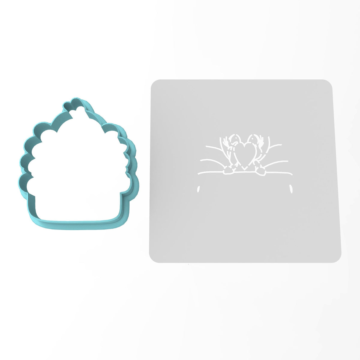 Turkey in Pot Cookie Cutter | Stamp | Stencil | Cookie Cutter Lady