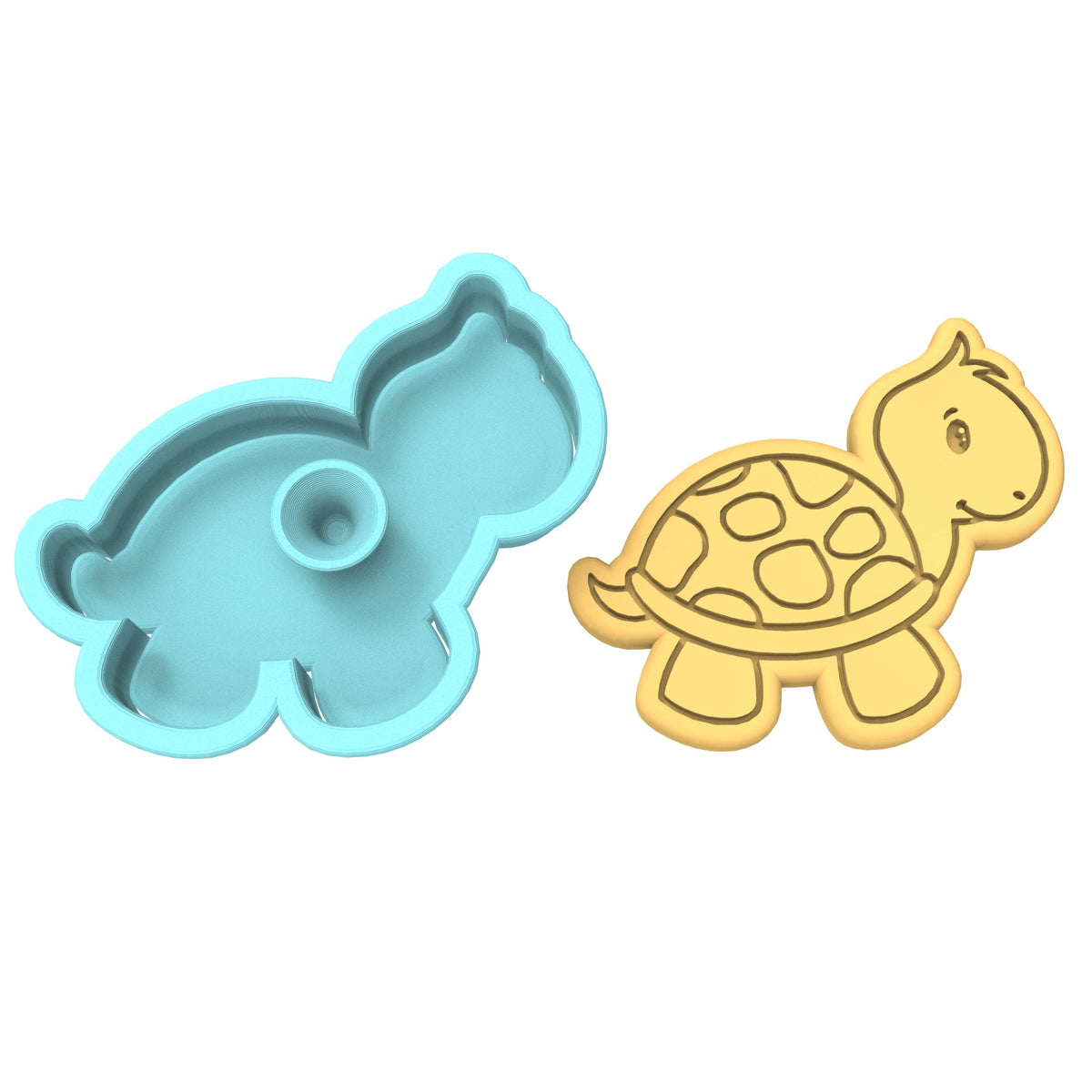 Turtle Cookie Cutter | Stamp | Stencil #1