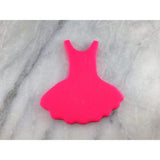 Tutu Ballerina Dress Cookie Cutter Outline #1 - Girly / Dolls / Princess