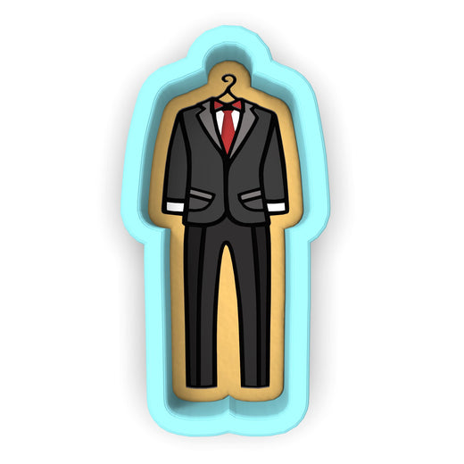 Tuxedo Cookie Cutter | Stamp | Stencil #1