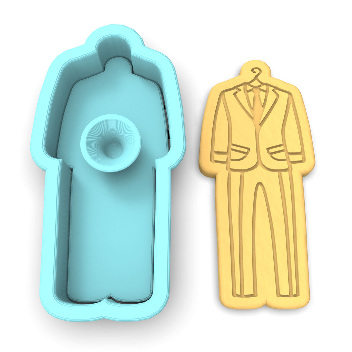 Tuxedo Cookie Cutter | Stamp | Stencil #1