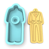 Tuxedo Cookie Cutter | Stamp | Stencil #1