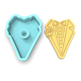 Tuxedo Cookie Cutter | Stamp | Stencil #2