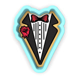 Tuxedo Cookie Cutter | Stamp | Stencil #2