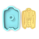 Tuxedo Cookie Cutter | Stamp | Stencil #4