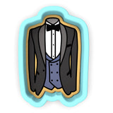 Tuxedo Cookie Cutter | Stamp | Stencil #4