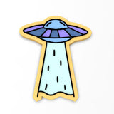 UFO Abduction Cookie Cutter | Stamp | Stencil #1