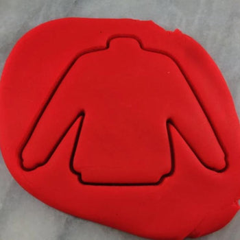 Ugly Christmas Sweater Cookie Cutter Outline #2 - Xmas / Winter / NYE