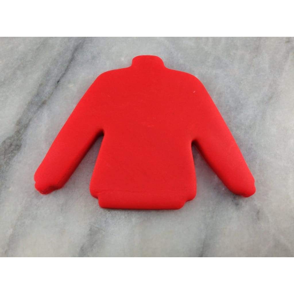 Ugly Christmas Sweater Cookie Cutter Outline #2 - Xmas / Winter / NYE