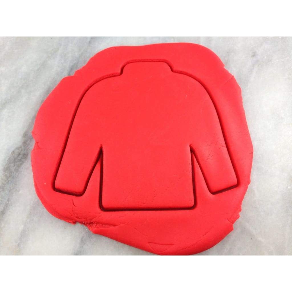 Ugly Christmas Sweater Cookie Cutter Outline #3 - Xmas / Winter / NYE