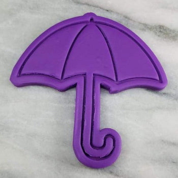 Umbrella Cookie Cutter  Stamp & Outline #1