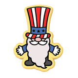 Uncle Sam Gnome Body Cookie Cutter | Stamp | Stencil