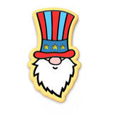 Uncle Sam Gnome Head Cookie Cutter | Stamp | Stencil