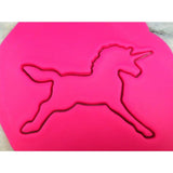 Unicorn Cookie Cutter Outline - Girly / Dolls / Princess