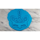 Unicorn Cookie Cutter  Stamp & Outline #2