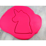 Unicorn Head Cookie Cutter Outline #1 - Girly / Dolls / Princess
