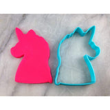 Unicorn Head Cookie Cutter Outline #1 - Girly / Dolls / Princess