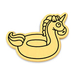 Unicorn Pool Float Cookie Cutter | Stamp | Stencil #1