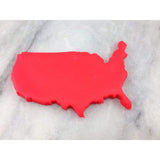 USA Cookie Cutter Outline #1 - States/Country/Continent