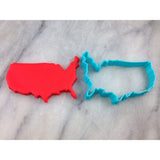 USA Cookie Cutter Outline #1 - States/Country/Continent
