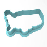 USA Stars Cookie Cutter | Stamp | Stencil #1