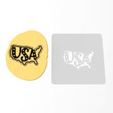 USA Stars Cookie Cutter | Stamp | Stencil #1