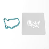 USA Stars Cookie Cutter | Stamp | Stencil #1