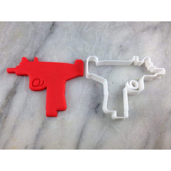 Uzi Cookie Cutter Outline #1 - Boys/ Army / Outdoorsman