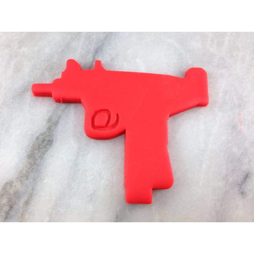 Uzi Cookie Cutter Outline #1 - Boys/ Army / Outdoorsman