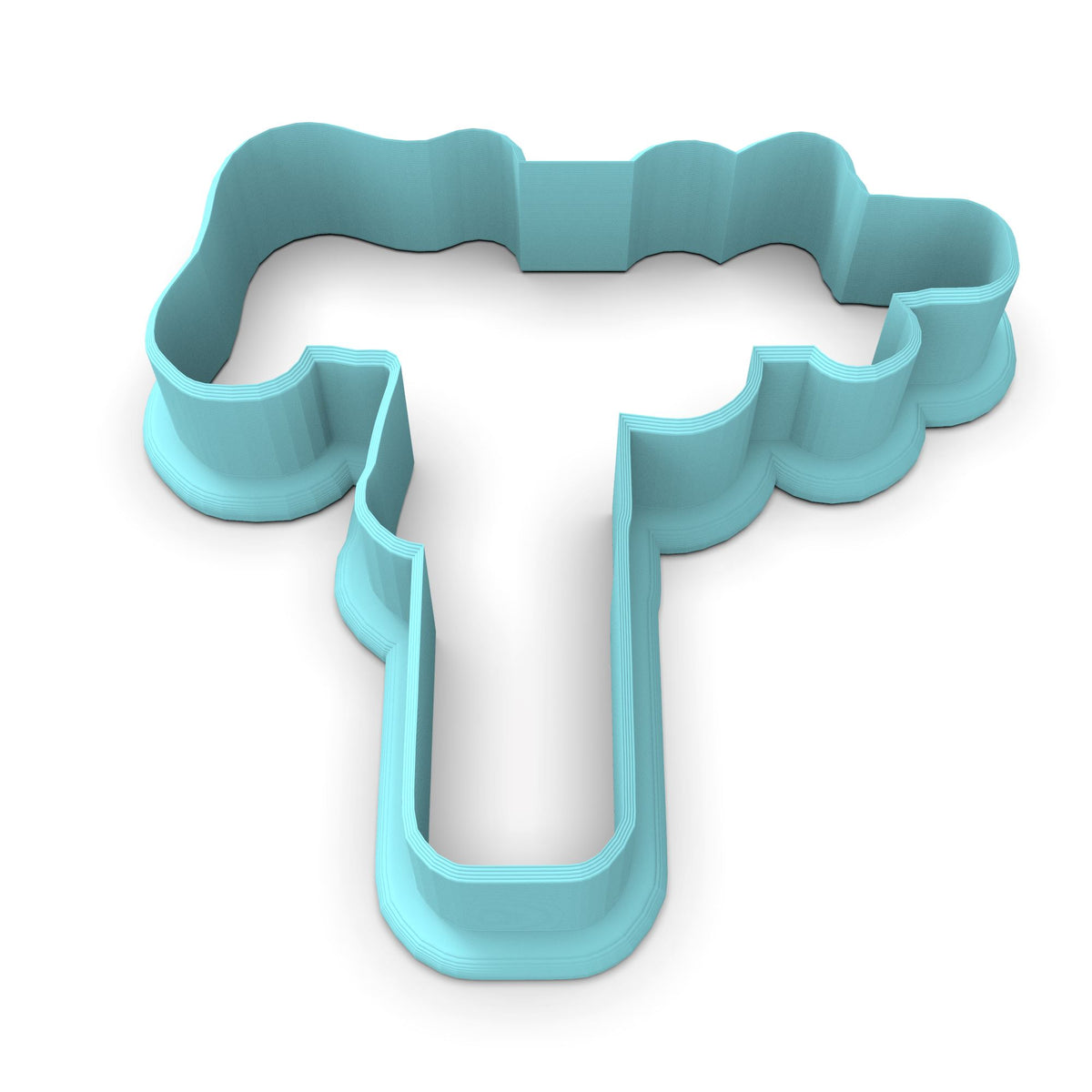Uzi Cookie Cutter | Stamp | Stencil #1