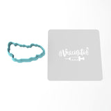 Vaccinated Hashtag Cookie Cutter | Stamp | Stencil #1