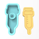 Vaccine Shot Cookie Cutter | Stamp | Stencil #1