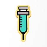 Vaccine Shot Cookie Cutter | Stamp | Stencil #1