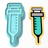 Vaccine Shot Cookie Cutter | Stamp | Stencil #1