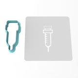 Vaccine Shot Cookie Cutter | Stamp | Stencil #1