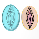 Vagina Cookie Cutter | Stamp | Stencil #1