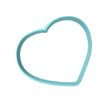 Valentine Candy Heart Blank Cookie Cutter | Stamp | Stencil #3 Wedding / Baby / V Day Cookie Cutter Lady MINI - 2 Inches (5cm) Cookie Cutter ONLY (Outline) 