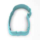 Valentine Gnome Stripes Cookie Cutter | Stamp | Stencil