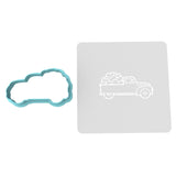 Valentine Heart Truck Cookie Cutter | Stamp | Stencil #1 Comic Book / Vehicles Cookie Cutter Lady 