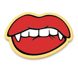 Vampire Lips Cookie Cutter | Stamp | Stencil #1
