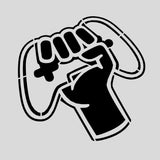 Video Game Fist Cookie Cutter | Stamp | Stencil #1