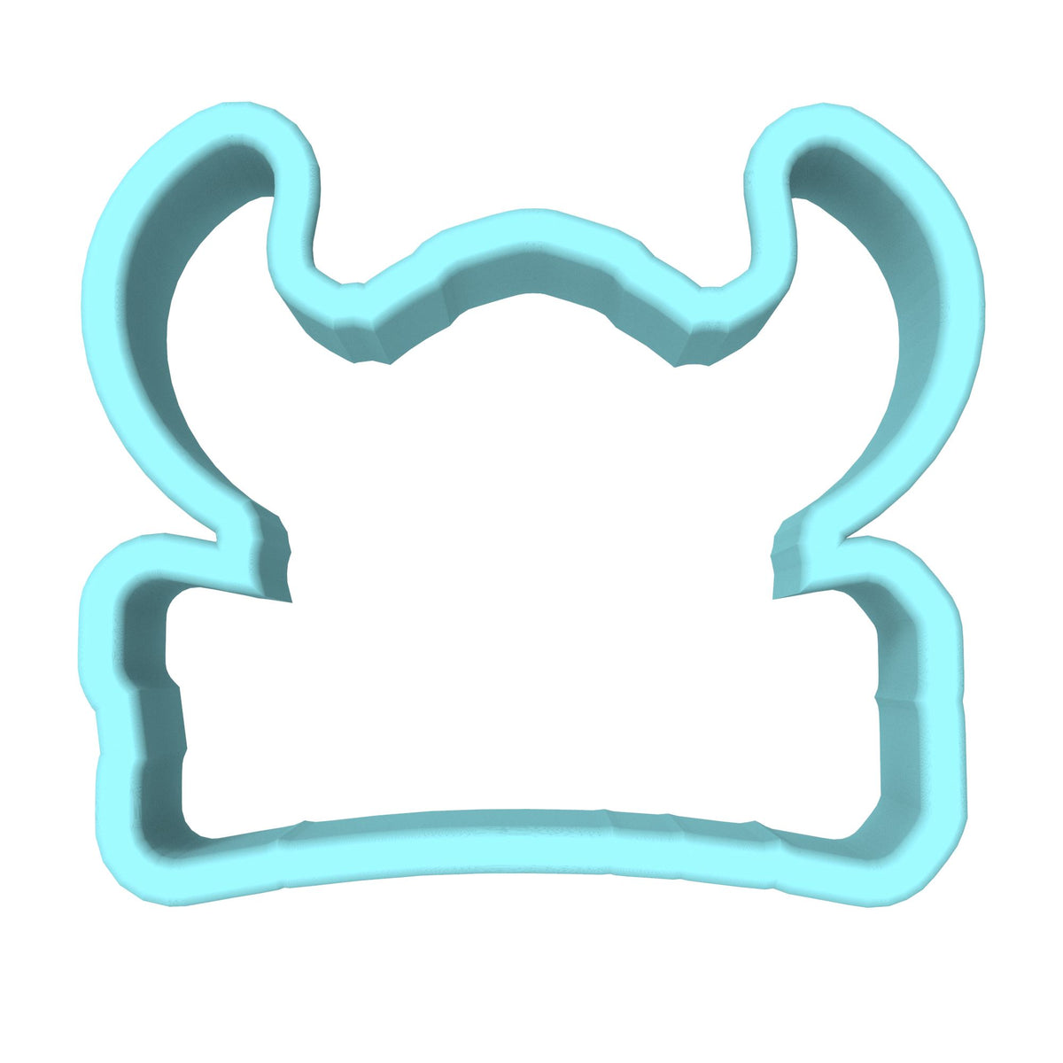 Viking Words Cookie Cutter | Stamp | Stencil #1 Cookie Cutter Lady MINI - 2 Inches (5cm) Cookie Cutter ONLY (Outline) 