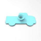 Vintage Truck Cookie Cutter | Stamp | Stencil #1 Comic Book / Vehicles Cookie Cutter Lady 2 Inch Small Cupcake Stamp Only No
