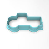 Vintage Truck Cookie Cutter | Stamp | Stencil #1 Comic Book / Vehicles Cookie Cutter Lady 2 Inch Small Cupcake Cutter Only No